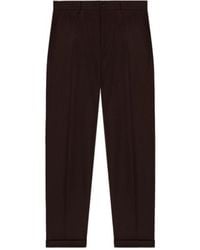 Dolce & Gabbana - Pressed Crease Tailored Pants - Lyst