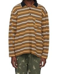 Isabel Marant - Plastron Striped Polo Shirt - Lyst