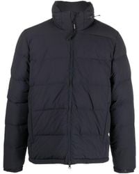 Aspesi - Funnel-Neck Zip-Up Jacket - Lyst