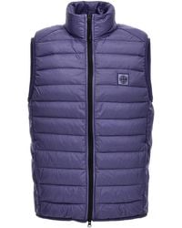 Stone Island - High Neck Quilted Gilet - Lyst