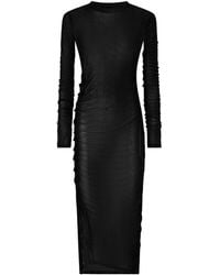 Pinko - Long-Sleeve Midi Dress - Lyst
