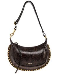 Isabel Marant - Python Print Shoulder Bag - Lyst