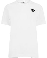 COMME DES GARÇONS PLAY - Comme Des Gar?Ons Play Regular Fit T-Shirt - Lyst