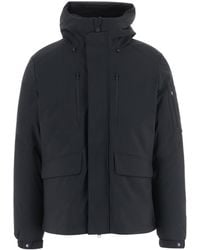 Save The Duck - Hooded Zip-Up Coat - Lyst