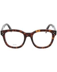 Celine - Logo Printed Glasses - Lyst