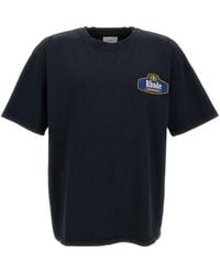 Rhude - Logo Printed Crewneck T-Shirt - Lyst