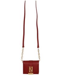 Versace - Greca-Plaque Detail Wallet - Lyst