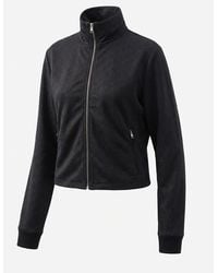 Gucci - Gg Jersey Jacquard Zip Jacket - Lyst