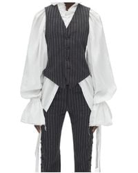 Ann Demeulemeester - Stanse Classic Waistcoat - Lyst