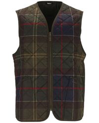 Barbour - Icons Collection Tartan Boston Quilted Liner Gilet - Lyst