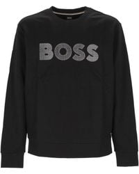 BOSS - Long-Sleeve Sweatshirt - Lyst