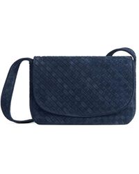 Bottega Veneta - Veneto Flap Messenger Bag - Lyst