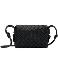Bottega Veneta - Intrecciato Strapped Mini Crossbody Bag - Lyst