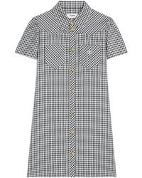 Celine - Mini Shirt Dress - Lyst