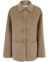Rohe - Toggle-Fastening Patch-Pocket Jacket - Lyst