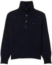 Lacoste - Carded High Neck Sweater - Lyst