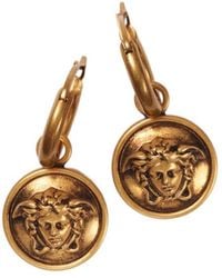 Versace - Medusa Head Earrings - Lyst
