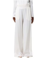 Fabiana Filippi - Elastic-Waist Casual Trousers - Lyst