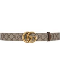 Gucci - Gg Marmont Reversible Belt - Lyst