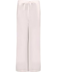 P.A.R.O.S.H. - Drawstring Wide-Leg Casual Pants - Lyst