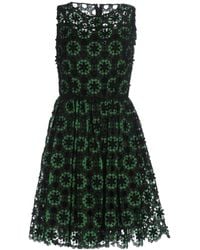 Dolce & Gabbana - Twotone Lace Sleeveless Top - Lyst