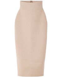 Jacquemus - The Doppio High-Rise Knitted Skirt - Lyst