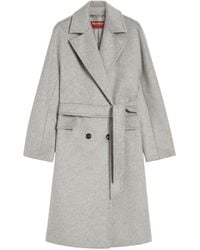 Max Mara - Studio Panteon Double-Breasted Coat - Lyst