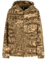 adidas By Stella McCartney - Two-Toned Zipped Fleece Jacket - Lyst