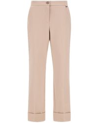Herno - Button-Detail Casual Trousers - Lyst