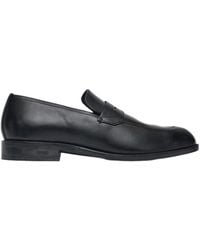 BOSS - Round Toe Casual Shoes - Lyst