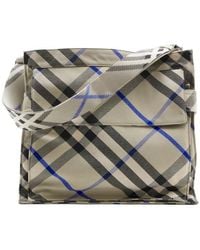 Burberry - Medium Checked Trench Tote Bag - Lyst