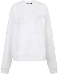 DSquared² - Iconique Relax Fit Crewneck Sweatshirt - Lyst