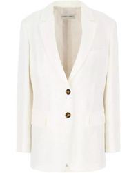 Alberta Ferretti - Jackets Single-Breasted Notched Lapels - Lyst
