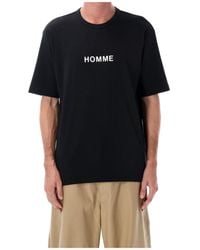 Comme des Garçons - Comme Des Garçons Homme Crewneck T-Shirt - Lyst