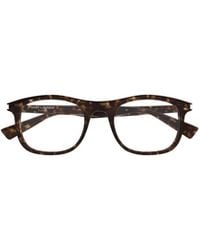 Saint Laurent - Eyewear Rectangle Frame Glasses - Lyst