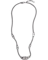 Dior - Cd Icon Thin Chain Link Necklace - Lyst