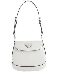 Prada - Cleo Brushed Leather Mini Bag - Lyst