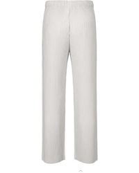 Homme Plissé Issey Miyake - Homme Plissé Issey Miyake Pleated Trousers - Lyst