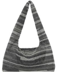 Kara - Armpit Embellished Mesh Tote Bag - Lyst