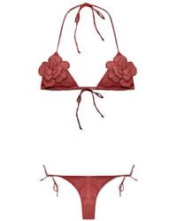 Oséree - Lace-Up Bikini Set - Lyst