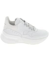McQueen - Logo Detail Sneakers - Lyst