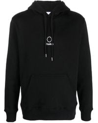 Etudes Studio - Logo Embroidered Drawstring Hoodie - Lyst