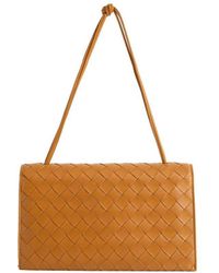 Bottega Veneta - Small Woven Shoulder Bag - Lyst