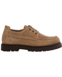 Birkenstock - Moc Toe Lace-Up Flat Shoes - Lyst