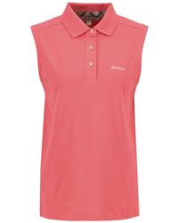 Barbour - Bowford Sleeveless Polo Shirt - Lyst