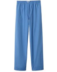 Miu Miu - Logo-Embroidered Straight Leg Pants - Lyst