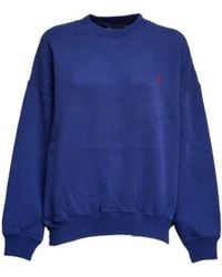 Polo Ralph Lauren - Logo Embroidered Crewneck Sweatshirt - Lyst