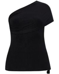 Helmut Lang - One Shoulder Top - Lyst