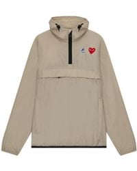 COMME DES GARÇONS PLAY - X K-Way Leon Ripstop Hooded Anorak - Lyst