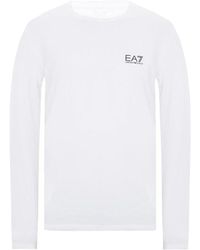 EA7 - Branded Sweatshirt - Lyst